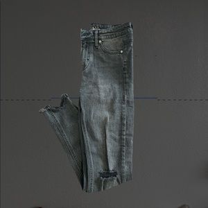 Wild Fable Black grey wash jeans size US 0 never worn